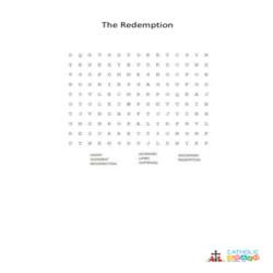 The Redemption -  Word Search